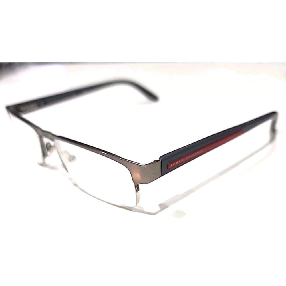 Armani Exchange Red and Silver Glasses